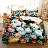 Romantic Rose Beautiful Print Bedding Set