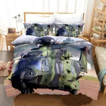 3D Fighter Cool Fantastic Immersive Bedding Set