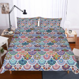 Colorful Mermaid Scale Bedding Set