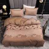 Luxury Embroidered Molan Quilt Cover Soft Bedding Set