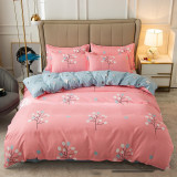 Aloe Vera Cotton Flower Printed Bedding Covers Sets