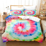 Beautiful Tie Dye Art Light Color Fantastic Bedding Set