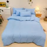 Multicolor Cotton Simple Thickened Cover Set