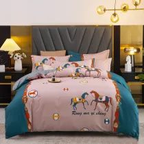 Pink Rainbow Sweet Bear Bedding Set