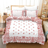 Boho Simple Ethnic Style Print Soft Bedding Set