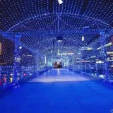 LED Fishing Net Lamp for Christmas Trees Bushes Wedding Party Garden