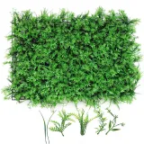 Artificial Plant Grass Panels Hedge Plant Wall Anti Ultraviolet Sunscreen Lawn
