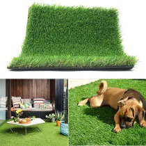 High Density Artificial Grass Mats Realistic Thick Lawn Carpet Turf Outdoor Decoration