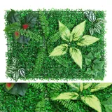 Artificial Plant Grass Panels Hedge Plant Wall Anti Ultraviolet Sunscreen Lawn