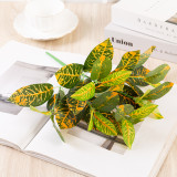 Home Garden Artificial Evergreen Plant Leaves Room Decoration