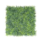 Artificial Milan Grass Panels Topiary Hedge Plant Wall Anti Ultraviolet Sunscreen Lawn