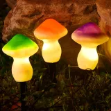 Mushroom Lawn Lamp Solar Energy Garden Outdoor Solar Led Lamp