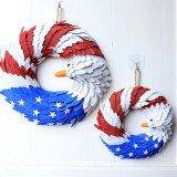 Independence Day Eagle Wreath Patriotic Decorations