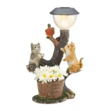 Solar Energy Rabbit Squirrel Dog Lamp Courtyard Garden Decoration