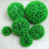 Artificial Plastic Eucalyptus Topiary Ball Garden Backyard Decoration