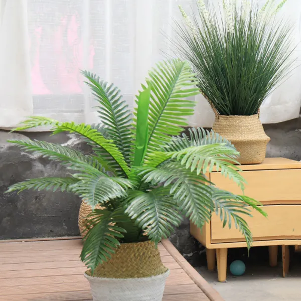 Natural Rattan Handmade Storage Baskets Decor Seagrass Woven Basket