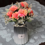 Home Garden Artificial Carnation Flower Bouquet Room Decoration