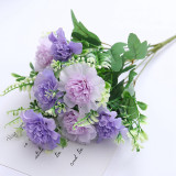 Home Garden Artificial Handmade Lilac Flower Wedding Decoration