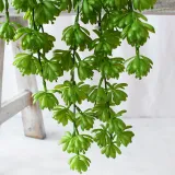Home Garden Artificial Hanging Branch Pearl Lotus Succulents Plants