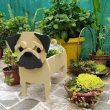 Pet Style Planter Pots British Bucket Shape Garden Flower Pot