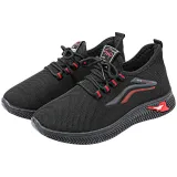 Women Casual Light Shoes Breathable Flat Lace Running Sneaker
