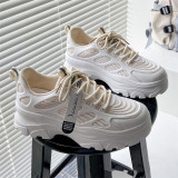 Women Platform Breathable Sporty Casual Sneakers