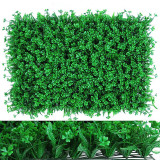 Artificial Plant Babysbreath Grass Panels Hedge Plant Wall Anti Ultraviolet Sunscreen Lawn