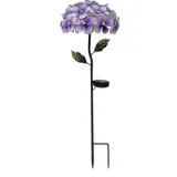 Led Lighting Solar Light Hydrangea Artificial Flowers Outdoor Lawn Garden Lights