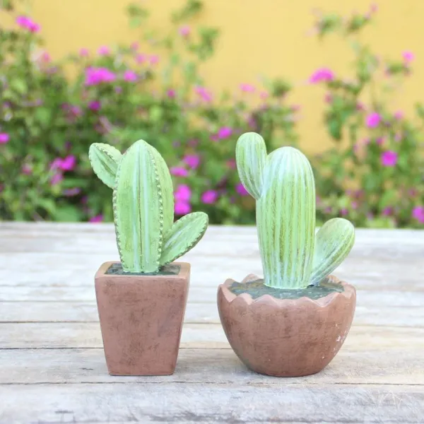 Cactus Simulation Resin Crafts For Gift