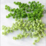 Home Garden Artificial Hanging Branch Pearl Lotus Succulents Plants