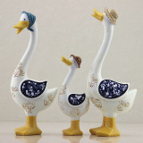 Ducks Family Resin Crafts Home Furnishings Decorations Ornaments