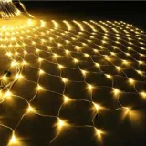 LED Fishing Net Lamp for Christmas Trees Bushes Wedding Party Garden