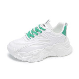 Women Casual Light Shoes Breathable Flat Height Increasing Jogging Sneaker