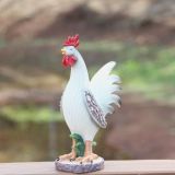 Farm Style Easter Chicken Ornaments For Garden Decoration Resin Outdoor Rooster Ornaments
