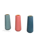 Plastic Vase Simulation Ceramic Water Flower Arrangement Living Room Table Decoration