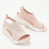 Platform Sandals Bottom Flying Woven Fish Mouth Sneaker
