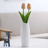 Plastic Flower Vase Home Wedding Flower Pot Basket Nordic Decoration Vases for Flowers