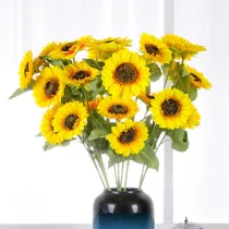 Home Garden Artificial Sunflower Room Decoration