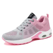 Ladies Mesh Cushion Fashion Breathable  Sneakers