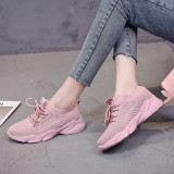 Women Casual Light Shoes Breathable Flat Coconut  Running Sneaker