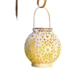 Lantern Lawn Light Outdoor Solar Outdoor White Hanging Light Modern Solar Lantern Garden Flower Light