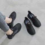 Women Casual Light Shoes Breathable Flat Lace Running Sneaker