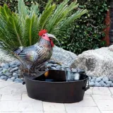 Fountain Courtyard Art Decorations Resin Craft Arts Sculpture Gifts