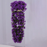 Home Artificial Flower Violet Vine Room Decoration