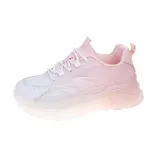Women Platform Lace up Gradient Sole Waterproof Sneaker