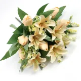 Artificial Tulip Lily Flowers Real Touch Home Office Party Decoration