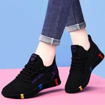 Women Casual Light Height Increasing Shoes Breathable Running Sneaker