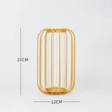 Geometric Glass Test Tube Lantern Hydroponic Vase Home Desktop Decoration