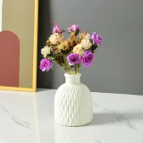 Creative Wedding Home Decoration Plastic Green Plants Flower Vase