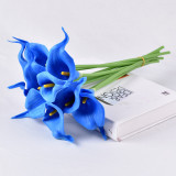 Home Garden Artificial Handmade Calla Lily Flower Vase Decoration